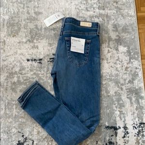 AG Legging Ankle distressed super skinny jeans